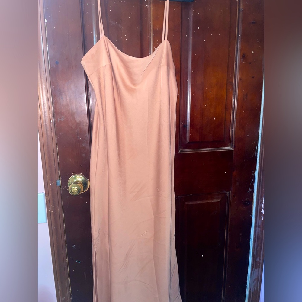 Silky smooth long dress